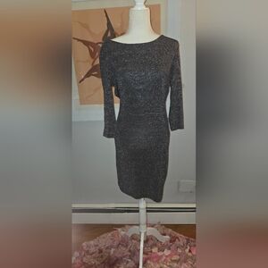 Vila Metallic Dress